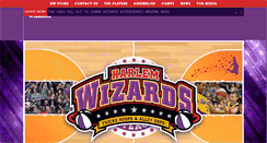 Desktop Screenshot of harlemwizards.com